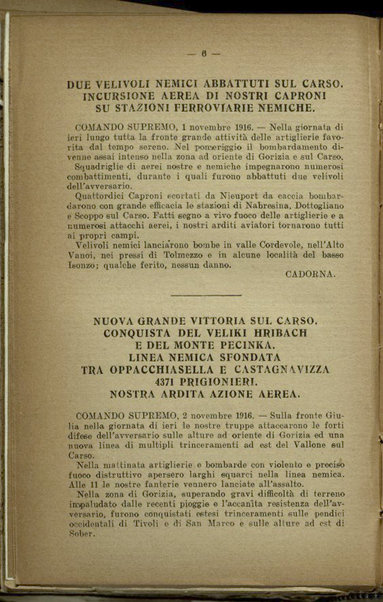 Il diario della nostra guerra : bollettini ufficiali dell'esercito e della marina